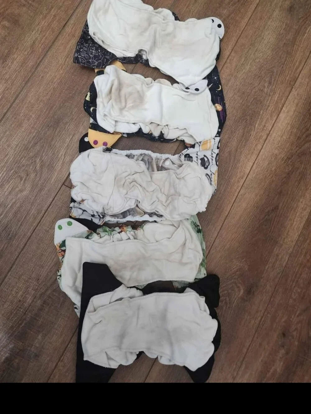 Large Cloth Diaper Lot, BumGenius, Wetbags, Cloth Wipes, Used
